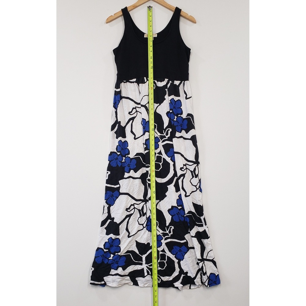 Michael Kors Maxi Dress Womens Medium Floral Empire Waist Sleeveless Summer Boho - Picture 4 of 9